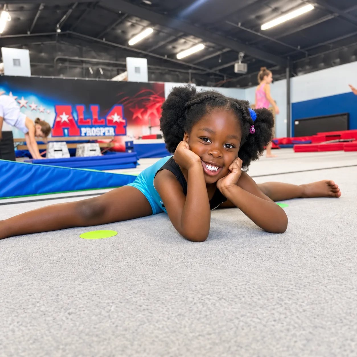 Tumbling class example photo